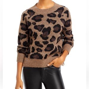 Aqua / Bloomingdale’s Animal Print Sweater